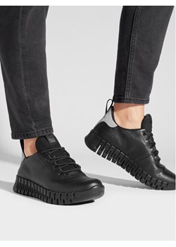 ECCO Sneakersy Gruuv Gtx GORE-TEX 21823301001 Czarny ze sklepu MODIVO w kategorii Buty sportowe damskie - zdjęcie 181187076