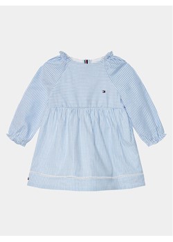 Tommy Hilfiger Sukienka codzienna Ithaca KN0KN01756 Niebieski Regular Fit ze sklepu MODIVO w kategorii Sukienki niemowlęce - zdjęcie 181187077
