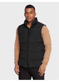 Calvin Klein Kamizelka Crinkle K10K110334 Czarny Regular Fit ze sklepu MODIVO w kategorii Kamizelki męskie - zdjęcie 181187189