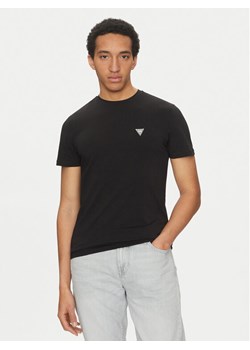 Guess T-Shirt U5GM11 K6YW1 Czarny Regular Fit ze sklepu MODIVO w kategorii T-shirty męskie - zdjęcie 181187439