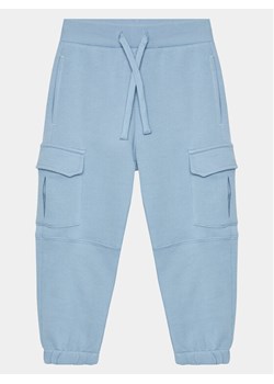United Colors Of Benetton Joggery 3J68GF03K Niebieski Regular Fit ze sklepu MODIVO w kategorii Spodnie i półśpiochy - zdjęcie 181187466