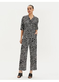 KARL LAGERFELD Kombinezon 241W1311 Czarny Regular Fit ze sklepu MODIVO w kategorii Kombinezony damskie - zdjęcie 181187509