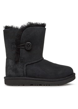 Ugg Śniegowce K Bailey Button II 1017400K Czarny ze sklepu MODIVO w kategorii Buty zimowe dziecięce - zdjęcie 181187518