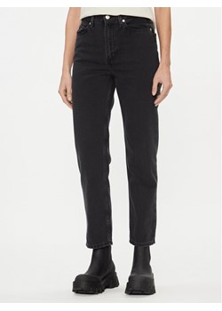 Tommy Hilfiger Jeansy Classic WW0WW40288 Czarny Straight Fit ze sklepu MODIVO w kategorii Jeansy damskie - zdjęcie 181187648