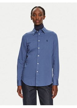 Polo Ralph Lauren Koszula 211932522007 Niebieski Regular Fit ze sklepu MODIVO w kategorii Koszule damskie - zdjęcie 181187709