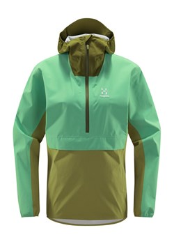 Haglöfs Kurtka przeciwdeszczowa Sparv 606220 Zielony Active Fit ze sklepu MODIVO w kategorii Kurtki damskie - zdjęcie 181187735