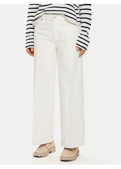 Tommy Hilfiger Kuloty WW0WW44330 Biały Regular Fit ze sklepu MODIVO w kategorii Spodnie damskie - zdjęcie 181187806