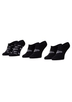 Reebok Zestaw 3 par stopek unisex Cl Fo Invisible Sock 3P GG6679 Czarny ze sklepu MODIVO w kategorii Skarpetki męskie - zdjęcie 181187836