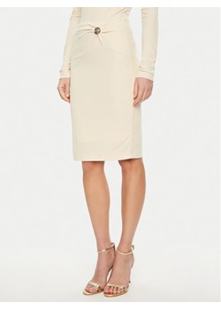 Guess Spódnica midi W5RD53 KAQL2 Beżowy Regular Fit ze sklepu MODIVO w kategorii Spódnice - zdjęcie 181187989