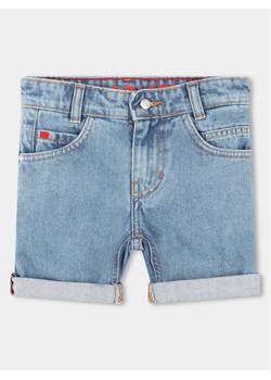 Hugo Szorty jeansowe G00041 D Niebieski Regular Fit ze sklepu MODIVO w kategorii Spodenki chłopięce - zdjęcie 181188135
