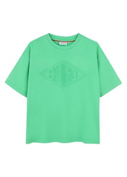 HUGO T-Shirt G00337 S Zielony Regular Fit ze sklepu MODIVO w kategorii T-shirty chłopięce - zdjęcie 181188155