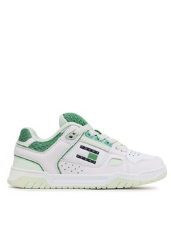 Tommy Jeans Sneakersy Skate Sneaker EN0EN02129 Biały ze sklepu MODIVO w kategorii Buty sportowe damskie - zdjęcie 181188219