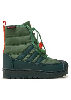 adidas Kozaki Superstar 360 2.0 ID4051 Zielony ze sklepu MODIVO w kategorii Buty zimowe dziecięce - zdjęcie 181188315