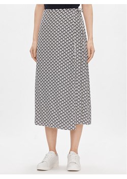 Tommy Hilfiger Spódnica trapezowa Seal Aop Wrap Midi Skirt WW0WW40757 Niebieski Regular Fit ze sklepu MODIVO w kategorii Spódnice - zdjęcie 181188338