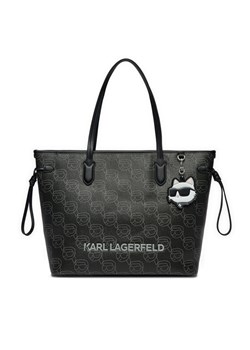 KARL LAGERFELD Torebka A1W30389 Czarny ze sklepu MODIVO w kategorii Torby Shopper bag - zdjęcie 181188385