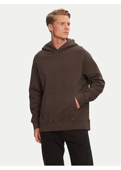 Levi's® Bluza Authentic A8435-0011 Brązowy Relaxed Fit ze sklepu MODIVO w kategorii Bluzy męskie - zdjęcie 181188456