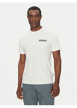 Napapijri T-Shirt S-Vignoni NP0A4ILX Écru Regular Fit ze sklepu MODIVO w kategorii T-shirty męskie - zdjęcie 181188457