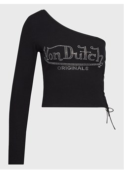 Von Dutch Bluzka Avery 6224026 Czarny Regular Fit ze sklepu MODIVO w kategorii Bluzki damskie - zdjęcie 181188507