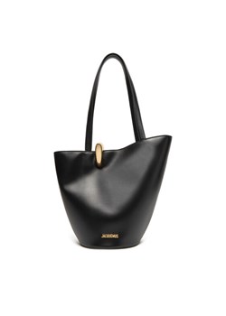 JACQUEMUS Torebka La Bambola Moyen 251BA4123000 Czarny - id: 0000305444295 - marki Jacquemus - 181188629 JACQUEMUS Torebka La Bambola Moyen 251BA4123000 Czarny ze sklepu MODIVO w kategorii Torby Shopper bag - zdjęcie 181188629