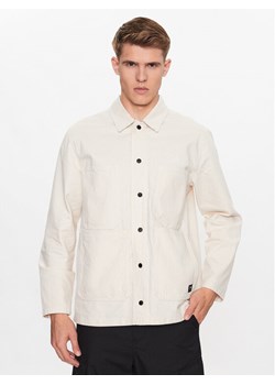 Vans Kurtka przejściowa Hickory Stripe Drill Chore Coat VN0008G2 Écru Regular Fit ze sklepu MODIVO w kategorii Kurtki męskie - zdjęcie 181188658