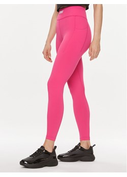 Guess Legginsy Deana V4RB09 MC04Z Różowy Slim Fit ze sklepu MODIVO w kategorii Spodnie damskie - zdjęcie 181188689