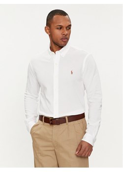 Polo Ralph Lauren Koszula 710932545002 Biały Custom Fit ze sklepu MODIVO w kategorii Koszule męskie - zdjęcie 181188816