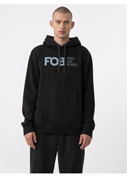 4F Bluza 4FAW23TSWSM0713 Czarny Regular Fit ze sklepu MODIVO w kategorii Bluzy męskie - zdjęcie 181189036