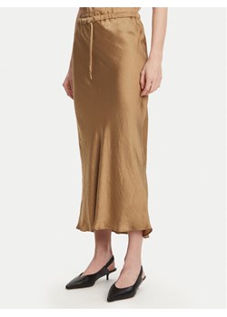 Marella Spódnica midi No 2513101055 Beżowy Regular Fit ze sklepu MODIVO w kategorii Spódnice - zdjęcie 181189079