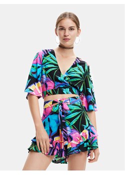 Desigual Bluzka 23SWMW09 Kolorowy Regular Fit ze sklepu MODIVO w kategorii Bluzki damskie - zdjęcie 181189197