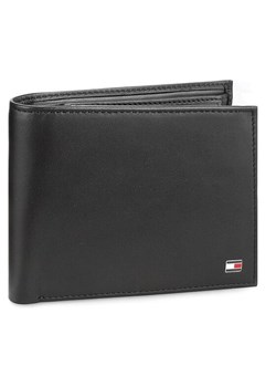 Tommy Hilfiger Duży Portfel Męski Eton Cc Flap And Coin Pocket AM0AM00652 Czarny ze sklepu MODIVO w kategorii Portfele męskie - zdjęcie 181189239
