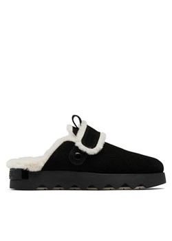 Sorel Kapcie Viibe Clog Suede Cozy 2048521010 Czarny ze sklepu MODIVO w kategorii Kapcie damskie - zdjęcie 181189335