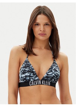 Calvin Klein Swimwear Góra od bikini KW0KW02854 Granatowy ze sklepu MODIVO w kategorii Stroje kąpielowe - zdjęcie 181189417