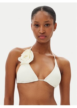 KARL LAGERFELD Góra od bikini A2W46056 Beżowy ze sklepu MODIVO w kategorii Stroje kąpielowe - zdjęcie 181189429