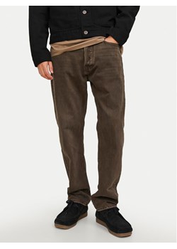 Jack&Jones Jeansy Chris 12246401 Brązowy Relaxed Fit ze sklepu MODIVO w kategorii Jeansy męskie - zdjęcie 181189488