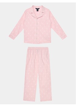 Polo Ralph Lauren Piżama 4P0150 Różowy Regular Fit ze sklepu MODIVO w kategorii Piżamy dziecięce - zdjęcie 181189588