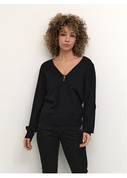 Cream Bluzka Crvillea Vneck 10611836 Czarny Feminine Fit ze sklepu MODIVO w kategorii Bluzki damskie - zdjęcie 181189618