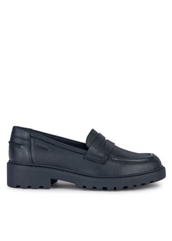 Geox Półbuty J Casey Girl J3620C 00043 C9999 M Czarny ze sklepu MODIVO w kategorii Mokasyny dziecięce - zdjęcie 181189658