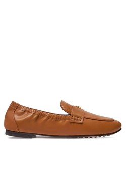 Tory Burch Lordsy Ballet 87269 Brązowy ze sklepu MODIVO w kategorii Lordsy damskie - zdjęcie 181189668