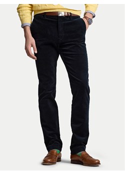 Polo Ralph Lauren Spodnie materiałowe 710879958012 Granatowy Slim Fit ze sklepu MODIVO w kategorii Spodnie męskie - zdjęcie 181189757