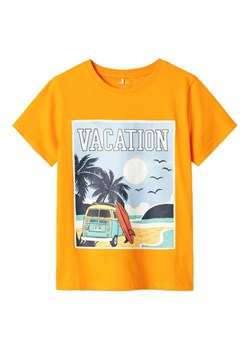 NAME IT T-Shirt Zelo 13239199 Żółty Standard Fit ze sklepu MODIVO w kategorii T-shirty chłopięce - zdjęcie 181189776