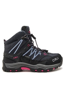 CMP Trekkingi Kids Rigel Mid Trekking Shoes Wp 3Q12944 Czarny ze sklepu MODIVO w kategorii Buty trekkingowe dziecięce - zdjęcie 181189787