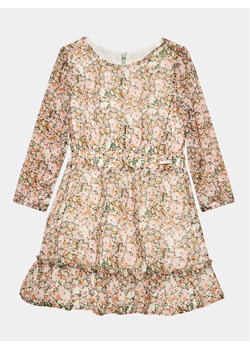 Guess Sukienka codzienna Chiffon K3YK11 WA2T0 Kolorowy Regular Fit ze sklepu MODIVO w kategorii Sukienki dziewczęce - zdjęcie 181189855
