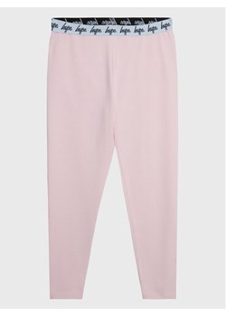 HYPE Legginsy CORE21-102 Różowy Slim Fit ze sklepu MODIVO w kategorii Spodnie dziewczęce - zdjęcie 181190026