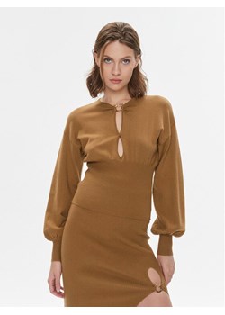 Pinko Sweter Chioccia 101848 A15S Brązowy Regular Fit ze sklepu MODIVO w kategorii Swetry damskie - zdjęcie 181190039