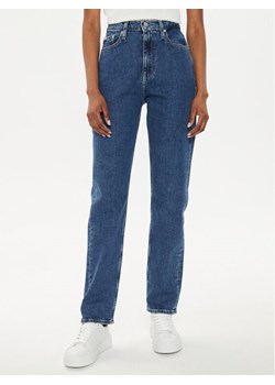 Calvin Klein Jeans Jeansy Authentic J20J223663 Niebieski Slim Fit ze sklepu MODIVO w kategorii Jeansy damskie - zdjęcie 181190165