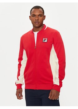 Fila Bluza Settanta FAM0645 Czerwony Regular Fit ze sklepu MODIVO w kategorii Bluzy męskie - zdjęcie 181190175