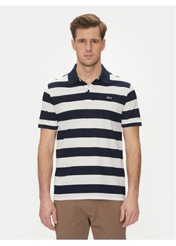 Paul&Shark Polo C0P1228 Granatowy Regular Fit ze sklepu MODIVO w kategorii T-shirty męskie - zdjęcie 181190195