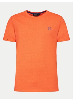 INDICODE T-Shirt Stamatis 41-038 Pomarańczowy Regular Fit ze sklepu MODIVO w kategorii T-shirty męskie - zdjęcie 181190265
