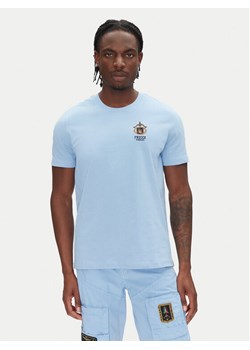 Aeronautica Militare T-Shirt 251TS2391J592 Błękitny Regular Fit ze sklepu MODIVO w kategorii T-shirty męskie - zdjęcie 181190315
