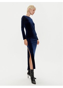 HUGO Sukienka koktajlowa 50522756 Granatowy Slim Fit ze sklepu MODIVO w kategorii Sukienki - zdjęcie 181190398